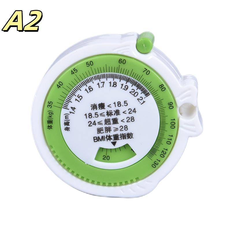 Bmi Body Measuring Tape Sewing Ruler Waist Tape Measure Portable Soft Measurement Ruler Practical Accessories