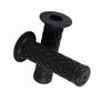 22mm 7 8  Universal Vintage Soft Rubber Handle Bar Hand Grips For Motorcycle Dirt Bike Black