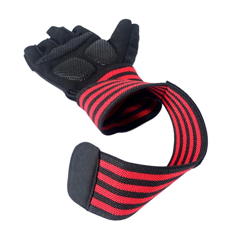 Gym Gloves Weight Lifting Training Gloves Men Women with Wrist Straps Support, Padded Full Palm Protections, Breathable