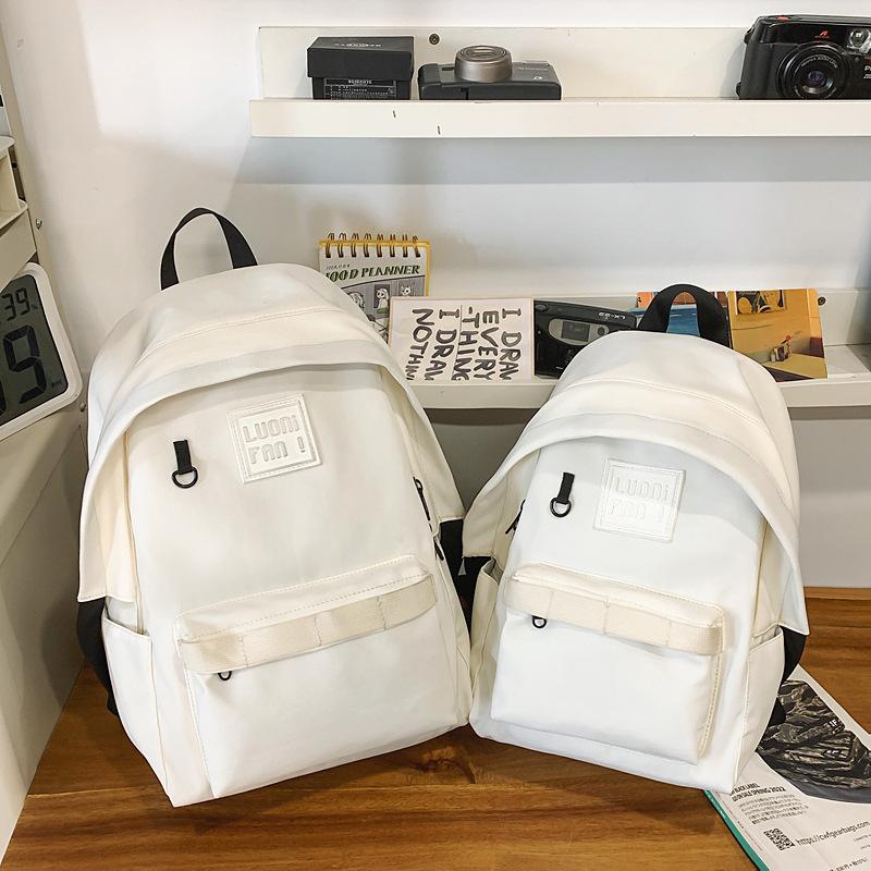 Schoolbag Backpack Women's 1011 New Light Commuter Versatile Trendy College Student Casual Fashion Large Capacity Travel Backpack