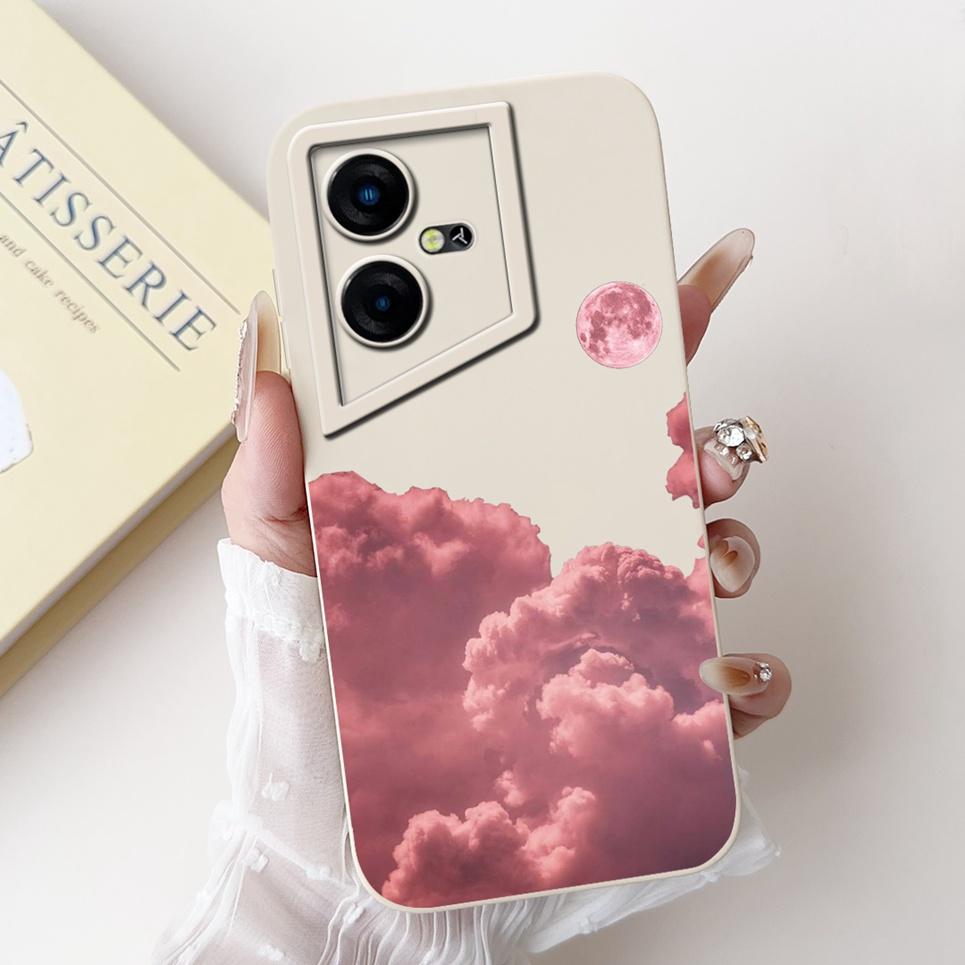 For Tecno Pova Neo 3 Case Pova Neo3 LH6n Back Cover Mood Night Avocado Luxury Gothic Pattern Soft Silicone Coque Housing Fundas