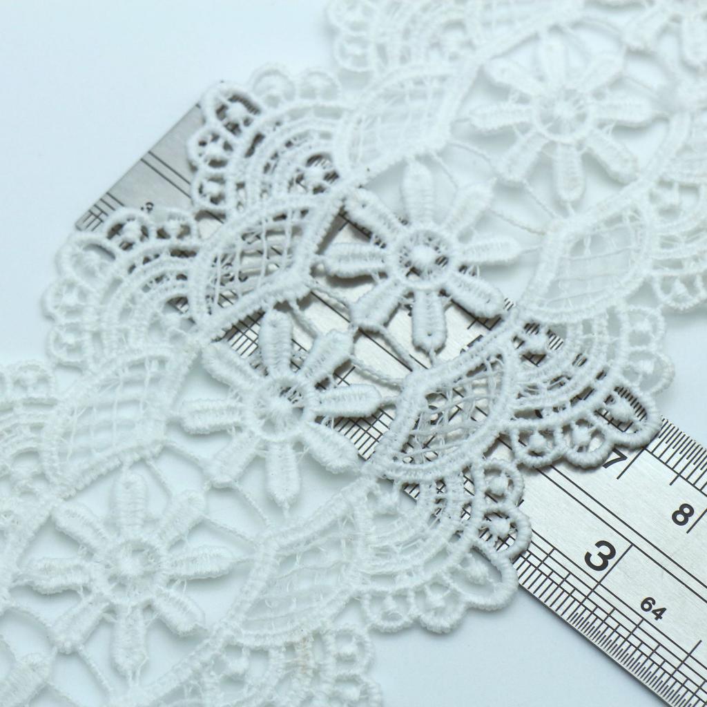 New Water-Soluble Lace Milk Silk Embroidery Lace, Exquisite Barcode Lace Wholesale Underwear Lace