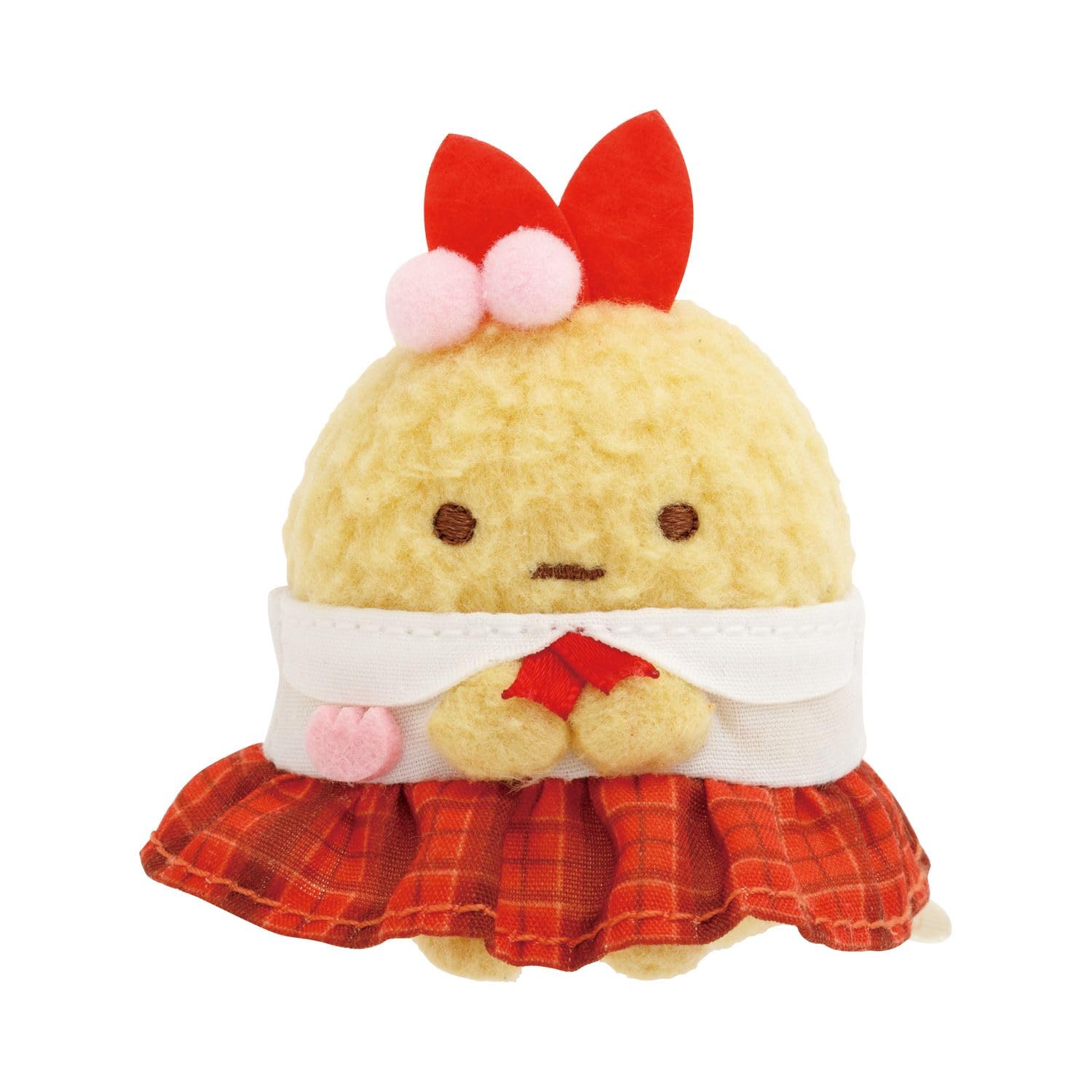 

Sumikkogurashi Minikko Nursery Мини плюшевая игрушка: Жареный хвост креветки (Сайку)