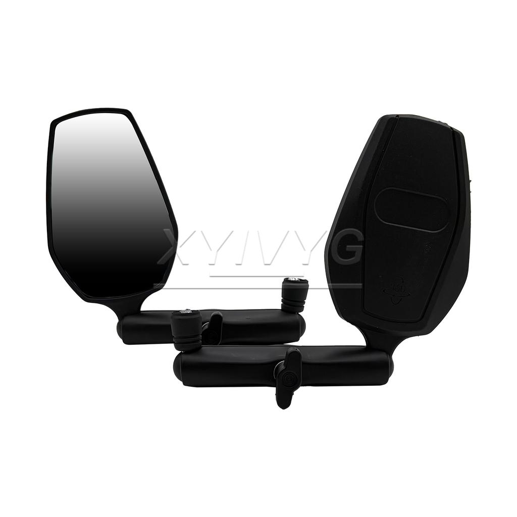 2pcs Foldable Side Rearview Mirrors For 22MM Handlebar Motorcycel Suzuki Yamaha Honda Kawasaki HD E-bike Universal