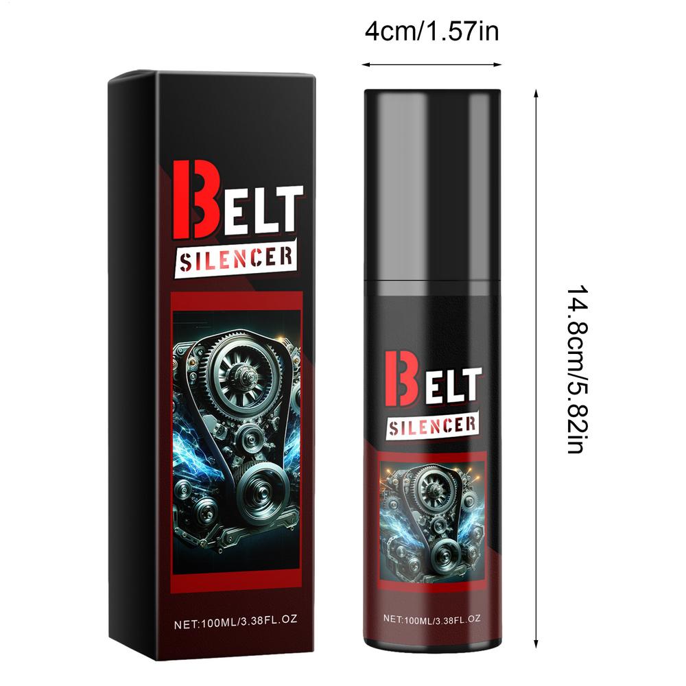 100ml Car Engine Auto Belt Dressing Spray Car Belt Noise Spray Automotive Prolongs Belt Life Spray-On Dressing Spray