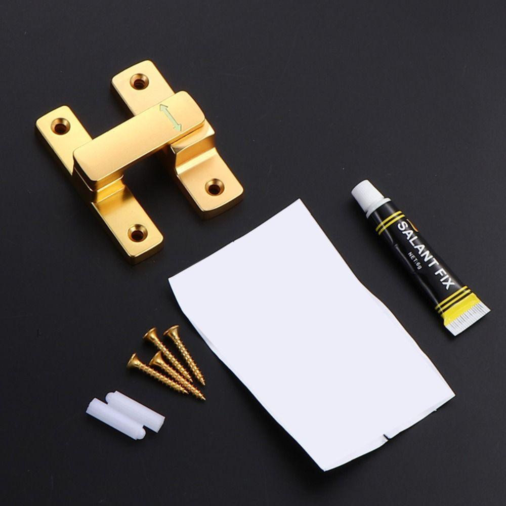 Zinc Alloy Luminous Door Buckle Furniture Positioning Latch New Door Latch  Door