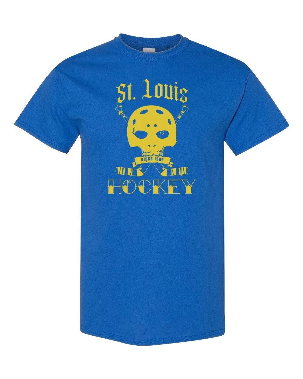 

ST. LOUIS HOCKEY Tattoo Style Unisex T-Shirt S-XL FREE S&H! M