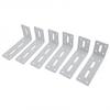 Steel Corner Bracket 90 Degree Right Angle Plate Adjustable Support