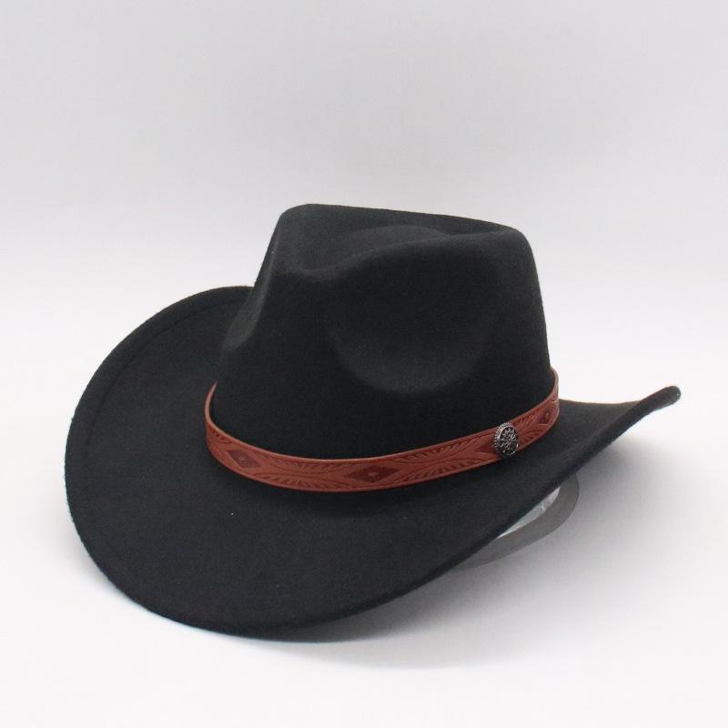 Нейтральная и простая шляпа-цилиндр с персиковым сердечком, шерстяная шляпа-цилиндр, джазовая шляпа, этническая шляпа, шляпа-колокол с подвернутыми полями, джазовая шляпа one size [d peach cow]