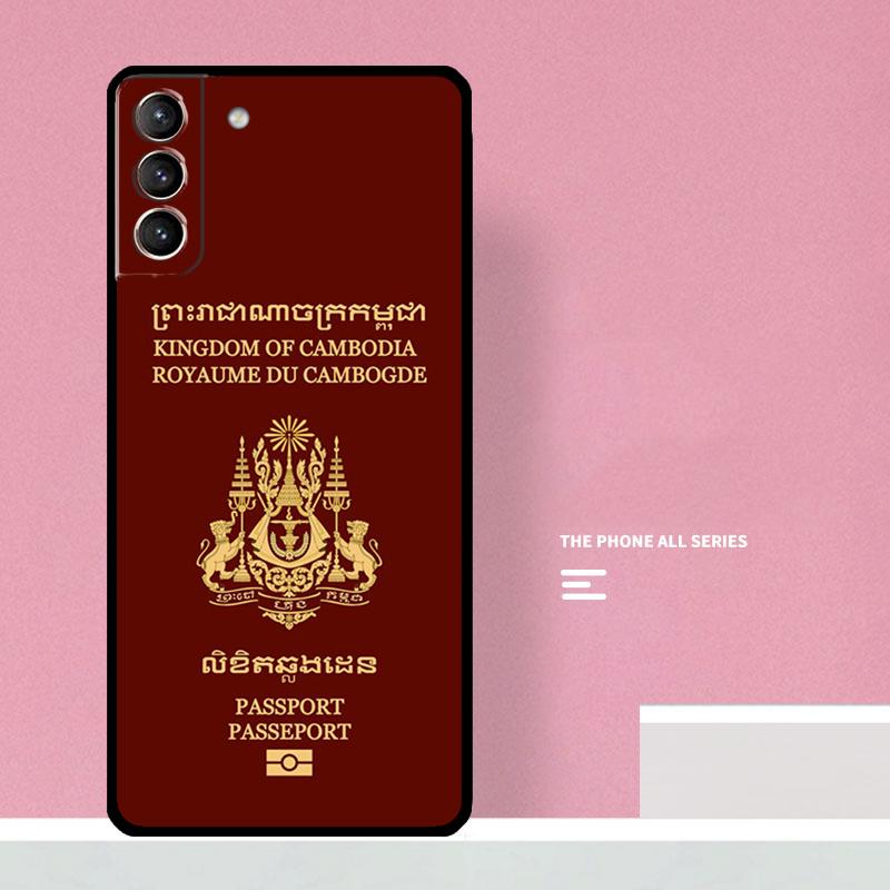

Cambodia Flag Case For Samsung Galaxy S23 S22 Ultra Plus S8 S9 S10 Plus Note 10 20 S21 FE S20 FE Cover Note 20 Ultra