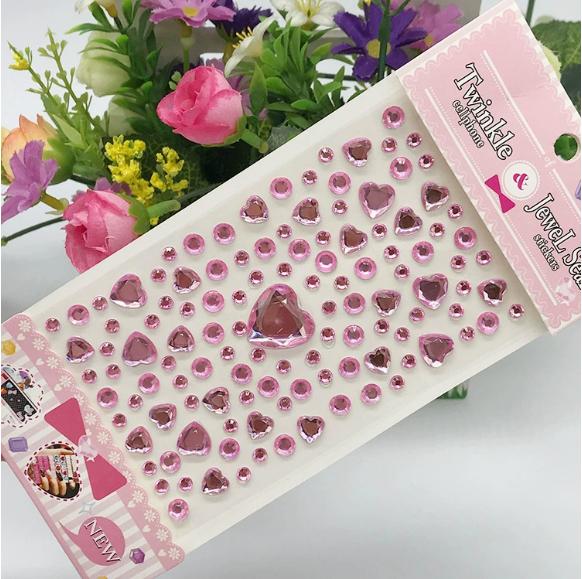 

Latest Stickers On The Face Rhinestone Makeup Bright Face Art Sticker Children S Temporary Tattoo Rhinestone For Strasse Makeup