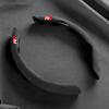 2pcs Car Suede Steering Wheel Cover Sweat-absorbin Non-Slip For VW Rline Tiguan Passat  Auto Protector Decoration Accessories ZY2