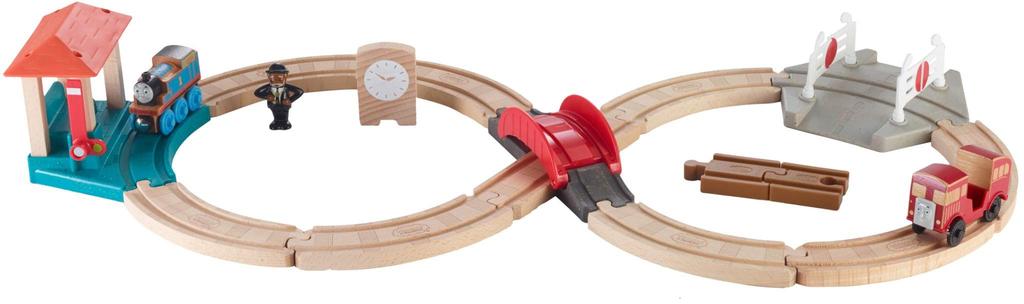 Locomotiva Thomas, seria cu șine din lemn, set de dantelă Thomas și Bertie FHM65
