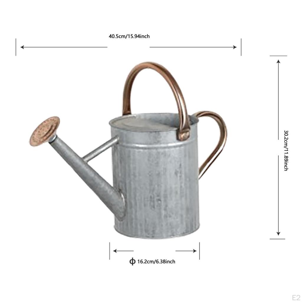 Indoor Plant Watering Can with Large Opening and Detachable Spout, Design