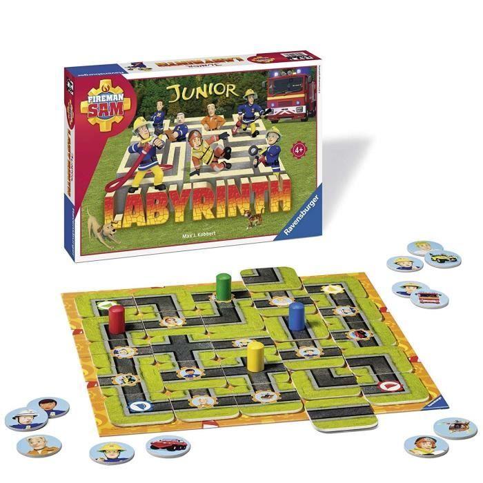 Sam the Firefighter Maze Board Game