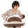 QUEEN ROSE Nursing Pillow, Thick, Firm, Maternity Pillow, Can Be Used As a Body Pillow, Adjustable Strap, Reversible, Fully Washable, Cotton, Multifun
