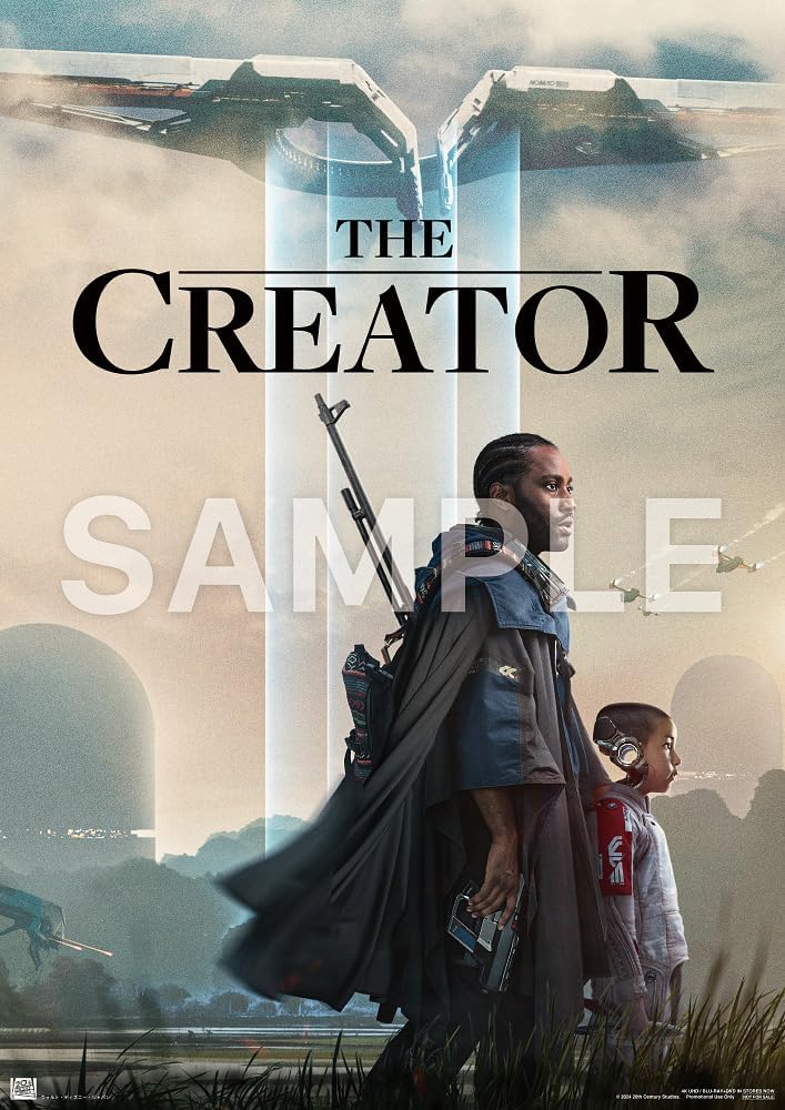 The Creator 4K UHD Steelbook ULTRA HD 3 Original A3 Visual [4K + Blu-ray] (Includes Sheets) [Blu-ray]