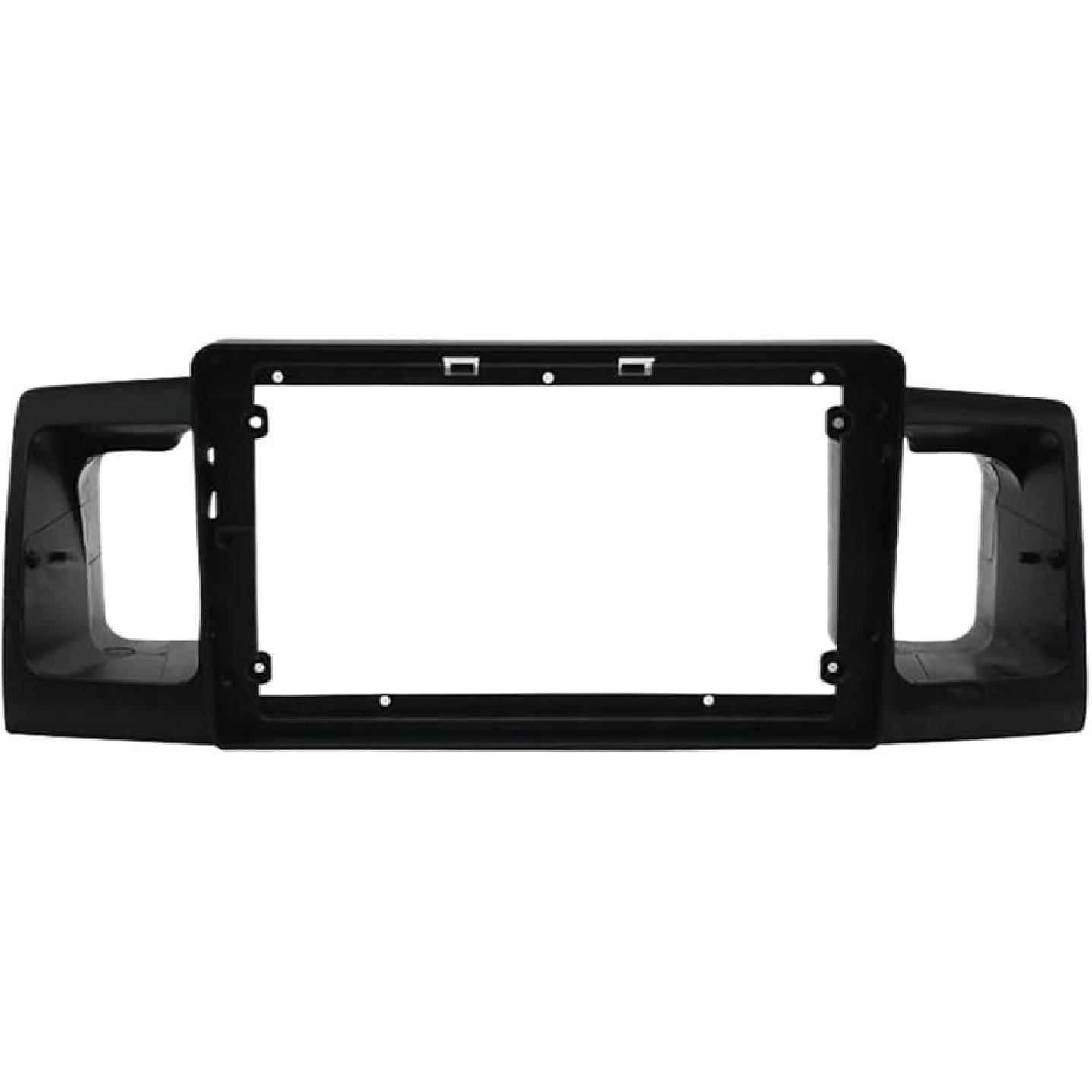 Car Radio Fascia 9 Inch Car Radio Fascia Panel Fit for Toyota Fit for Corolla EX 2007-2012 2013+ Stereo Frame (Color : 03-12 Black Frame), HONGF 13-17 Black Frame