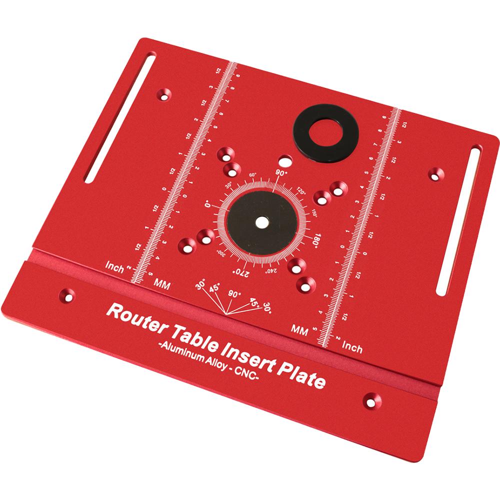 

Вставная пластина для фрезерного стола, Электрическая деревянная фрезерная откидная пластина, Метрическая и дюймовая вставная пластина для фрезерного стола, Набор для фрезера с поворотом на 180°