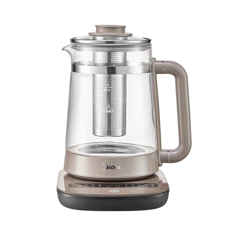 Midea 1.5L Smart Glass Health Kettle CN plug (adapter included)