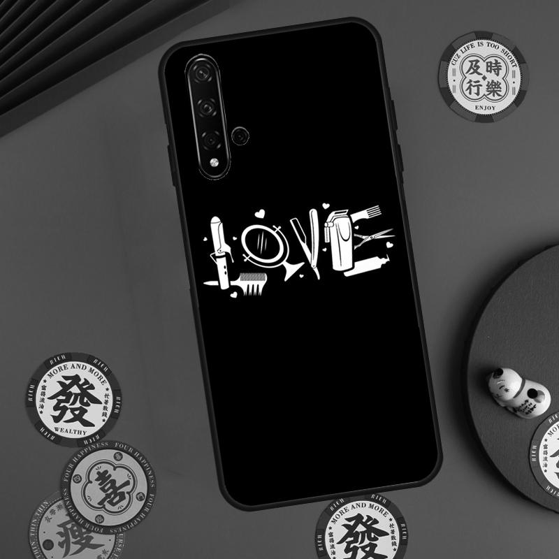 Barber Shop Hair Stylist Tools For Huawei Nova Y73 Y72 Y61 Y91 Y90 Y70 Y60 12s 12i 11i 8i 9 10 SE P60 Pro P30 P40 Lite Case
