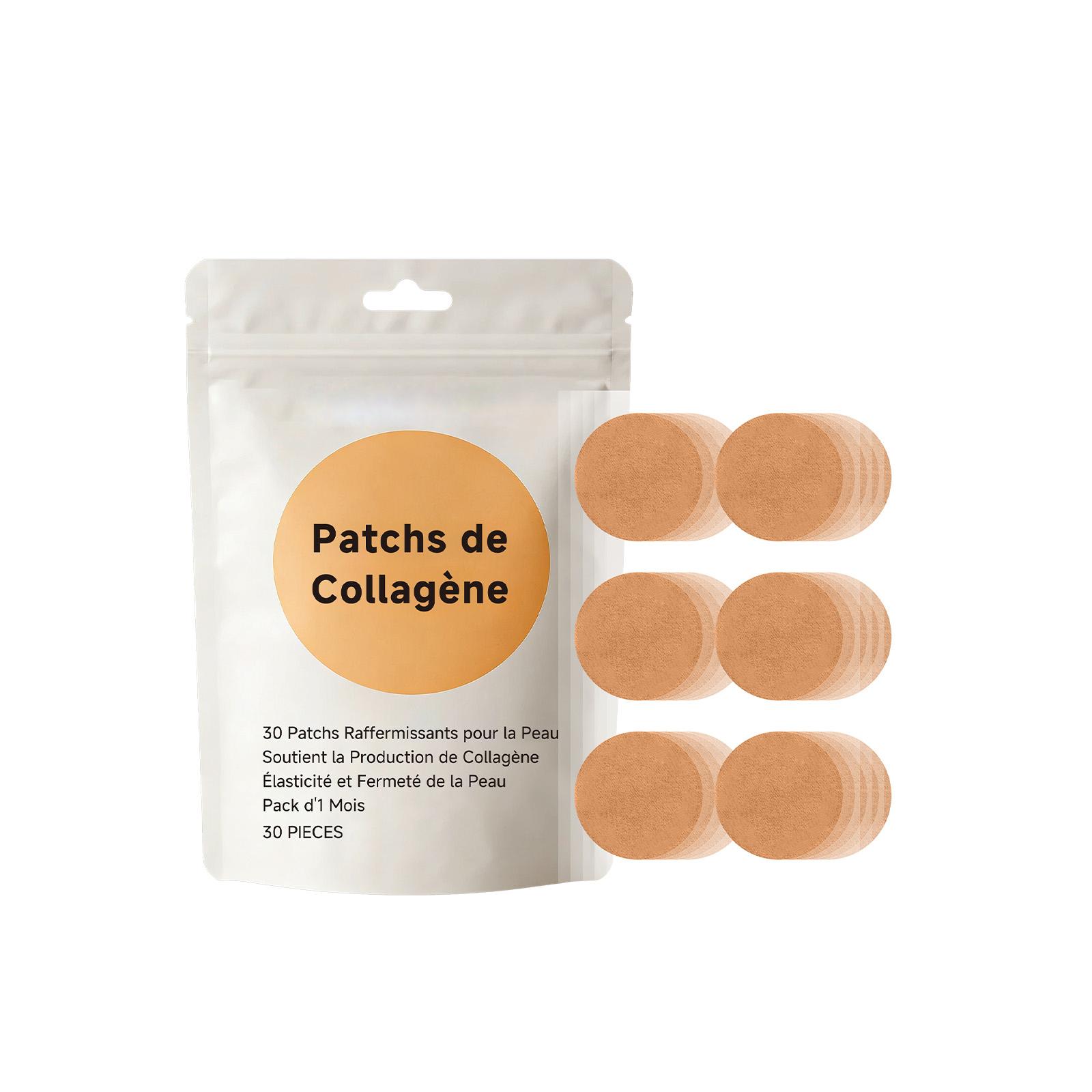 Набор из 30 штук подтягивающих коллагеновых патчей