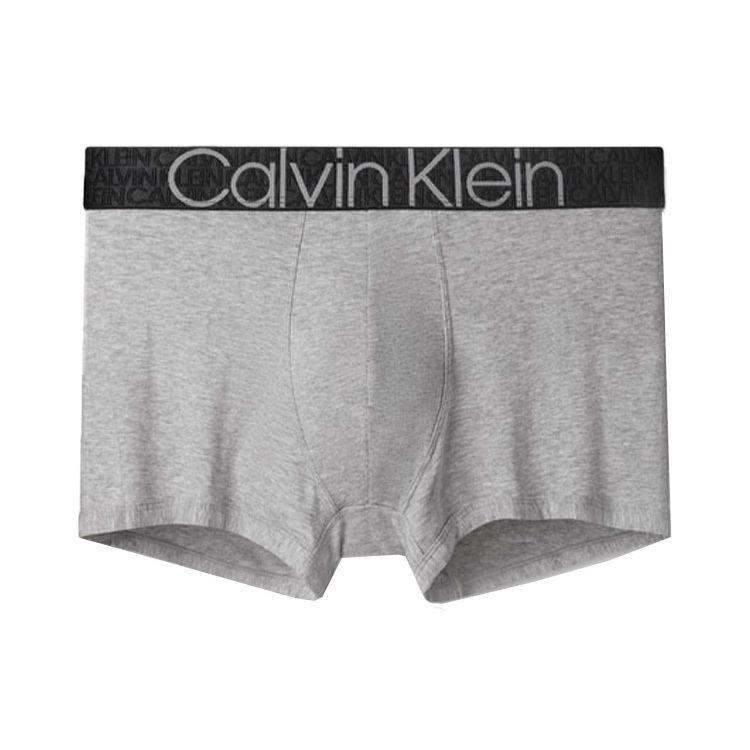 

Calvin Klein Logo Print Boxer Briefs Men Underwear Gray NB2682-PGK S