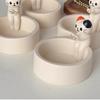 Kitten Candle Holder Creative Aromatherapy Candle Holder High-Temperature Resistant Cartoon Candle Holder