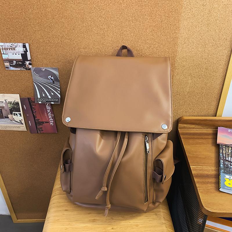 

Дорожный рюкзак женский рюкзак для компьютера ретро британский мужской новый повседневный студенческий рюкзак коричневый