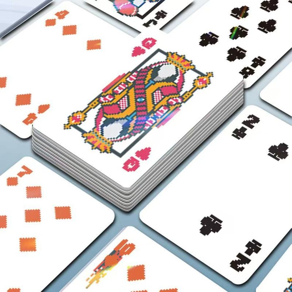 Balatro Pixel Art 9*6cm 54 Pcs Playing Cards - Retro 8-Bit Poker Deck for Gamers & Collectors - Unique Joker Designs