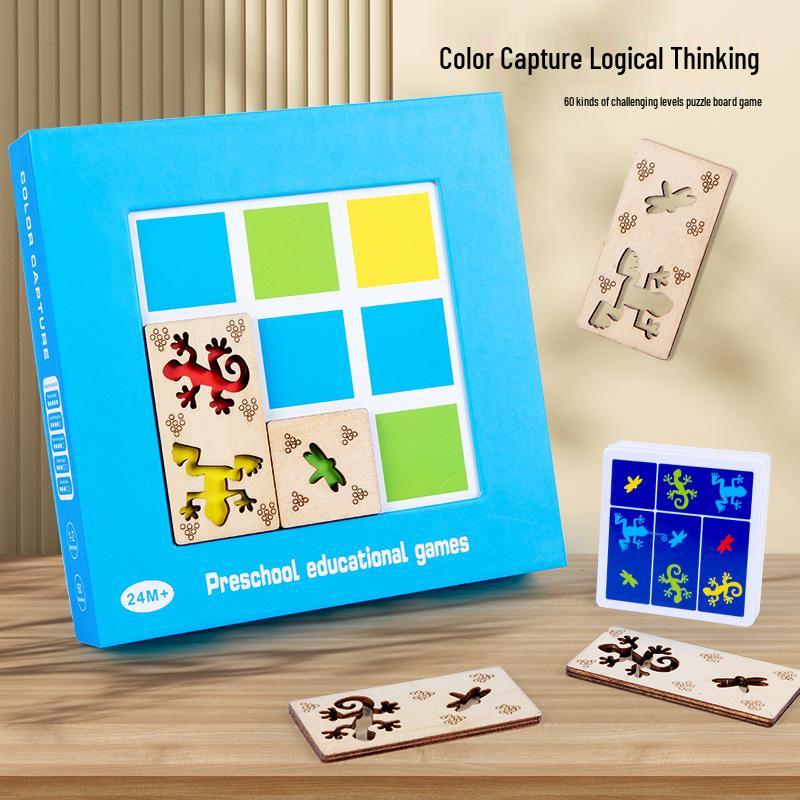 

Kids Color Match Bug Catch Game: Interactive Concentration & Logic Training Toy