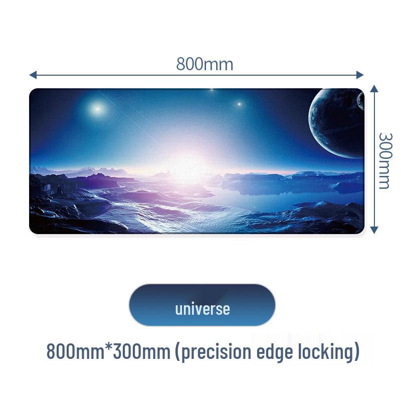 Large Non-Slip Rubber Mouse and Keyboard Mat - Cartoon Gaming Desk Pad