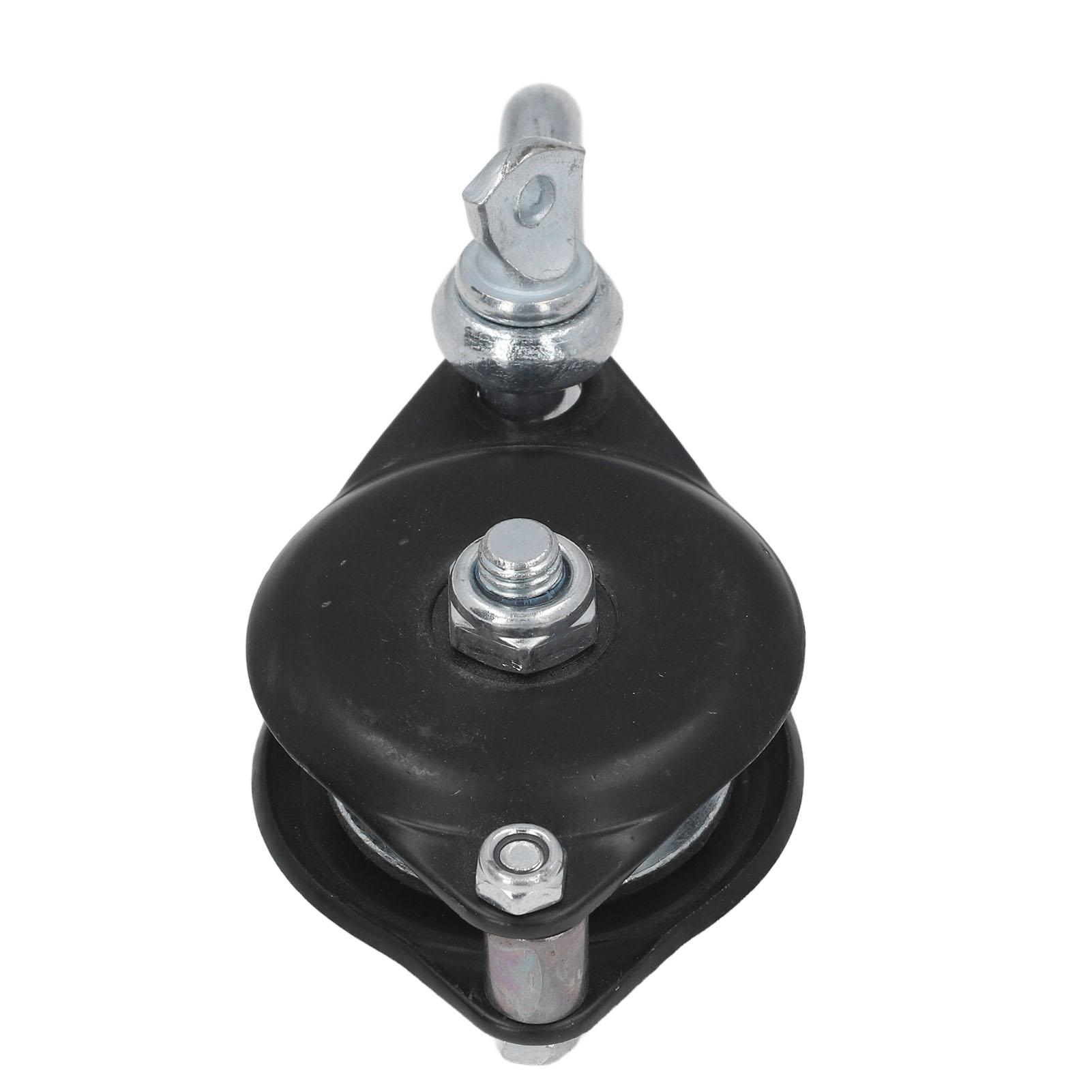 

Swivel Shackle Pulley Alloy Steel 0.3T Bearing Hook Pulley for Electrical Construction Machine Installation