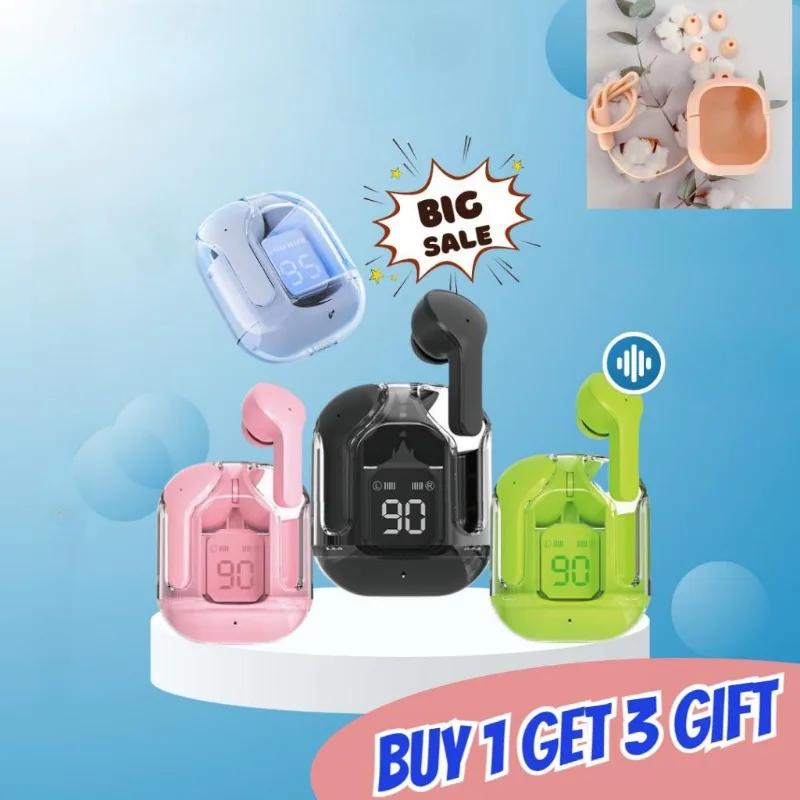 T2 TWS Wireless Earphone Bluetooth 5.3 Headphones Sport Gaming Headsets Noise Reduction Earbuds Bass Touch Control for Allphone