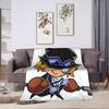 Trickcal Chibi Go Chibi sabo Warm Soft Blanket Kids Adult Plush Bedding Throws Fluffy Bedroom Flannel Bedspread Sofa Bed Cover