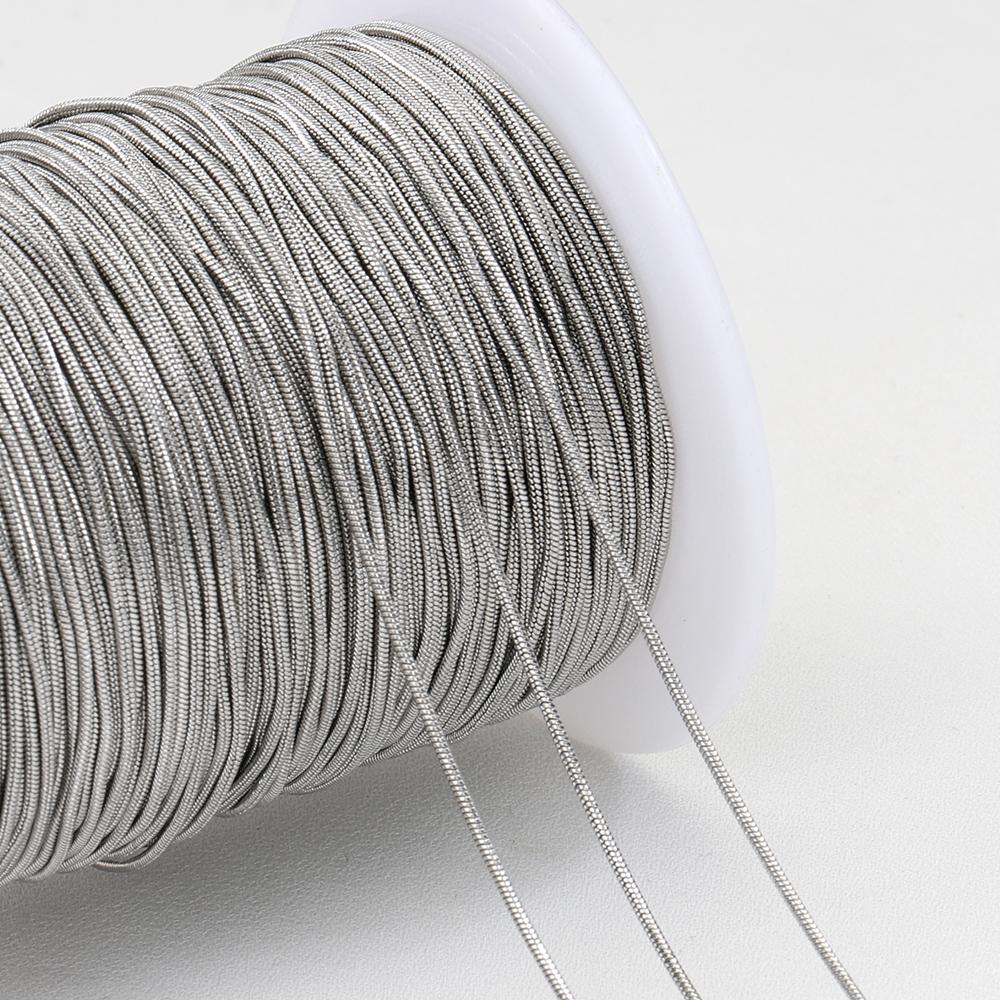 No Fade 2meters Stainless Steel Lip Chain Multi-Size Metal Bulk Chain for Necklace Bracelet Chain DIY Jewelry Making Accessories