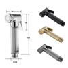 Brass Bidet Tap Faucet Washer Bathroom Muslim Shower Ducha Hygienic Cold Hot Water Mixer Toilet Bidet Crane Shower Shattaf Spray