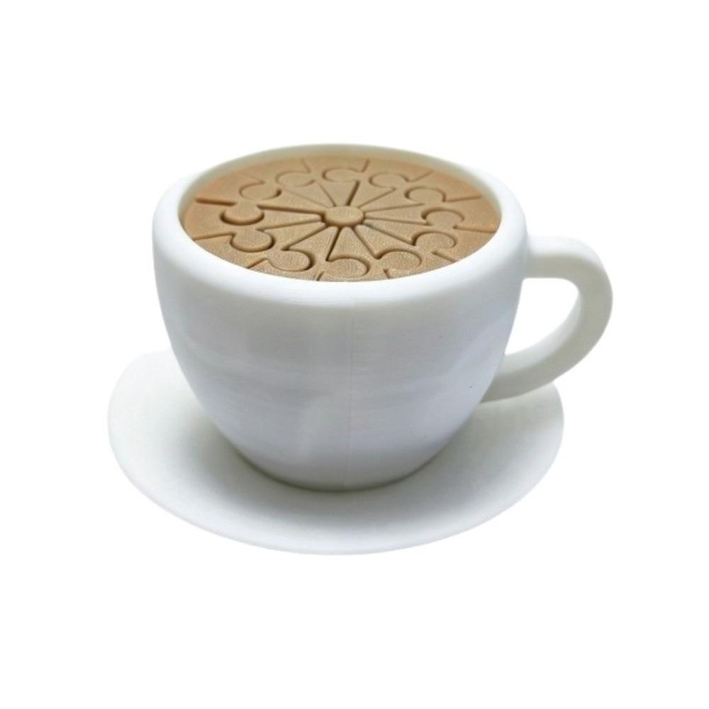 3D Printed Coffee Spill Fidget Toy Novelty Coffee Cup Sensory Toy Improving Focus