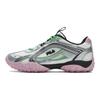 Fila Pebble Retro Fashion Shock Absorbing Durable Low Top Running Shoes Women Sneaker Silver Pink F12W432106F-SS