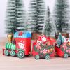 Christmas Decoration Wooden/plastic Train Home Decor Christmas Ornament Merry Christmas Decoration for Christma Deco