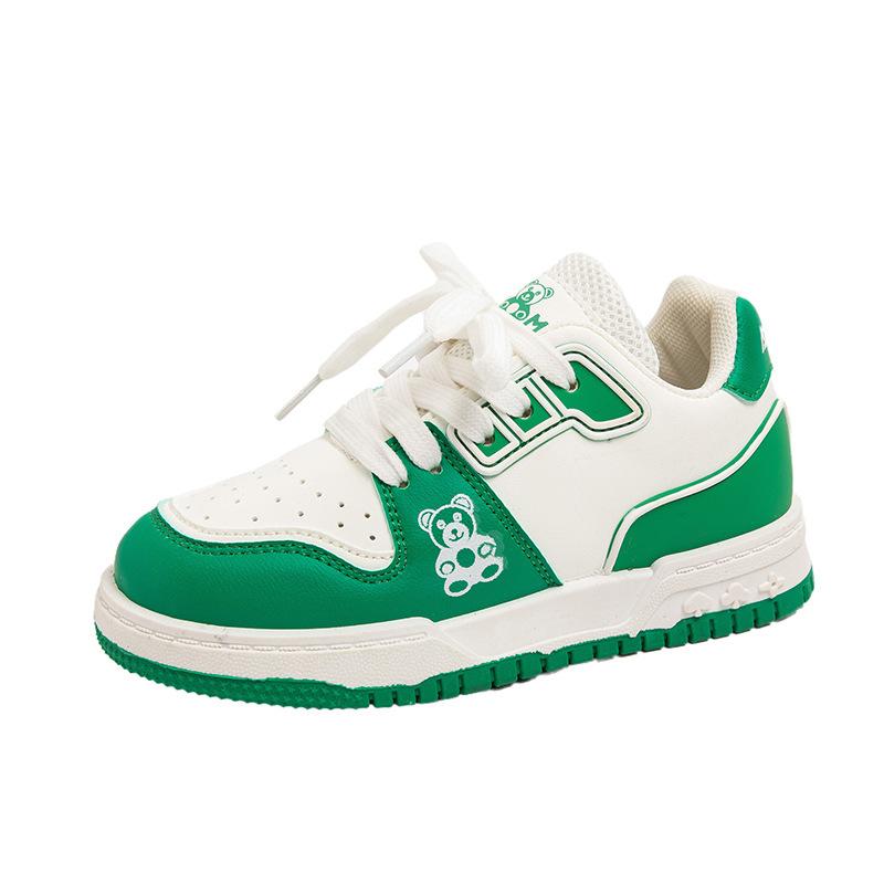 

Одноклассники средняя школа и дети постарше 2025 осень новая спортивная обувь липучка удобное открытие и закрытие кеды ученики средней школы 31 yards in length about 19CM