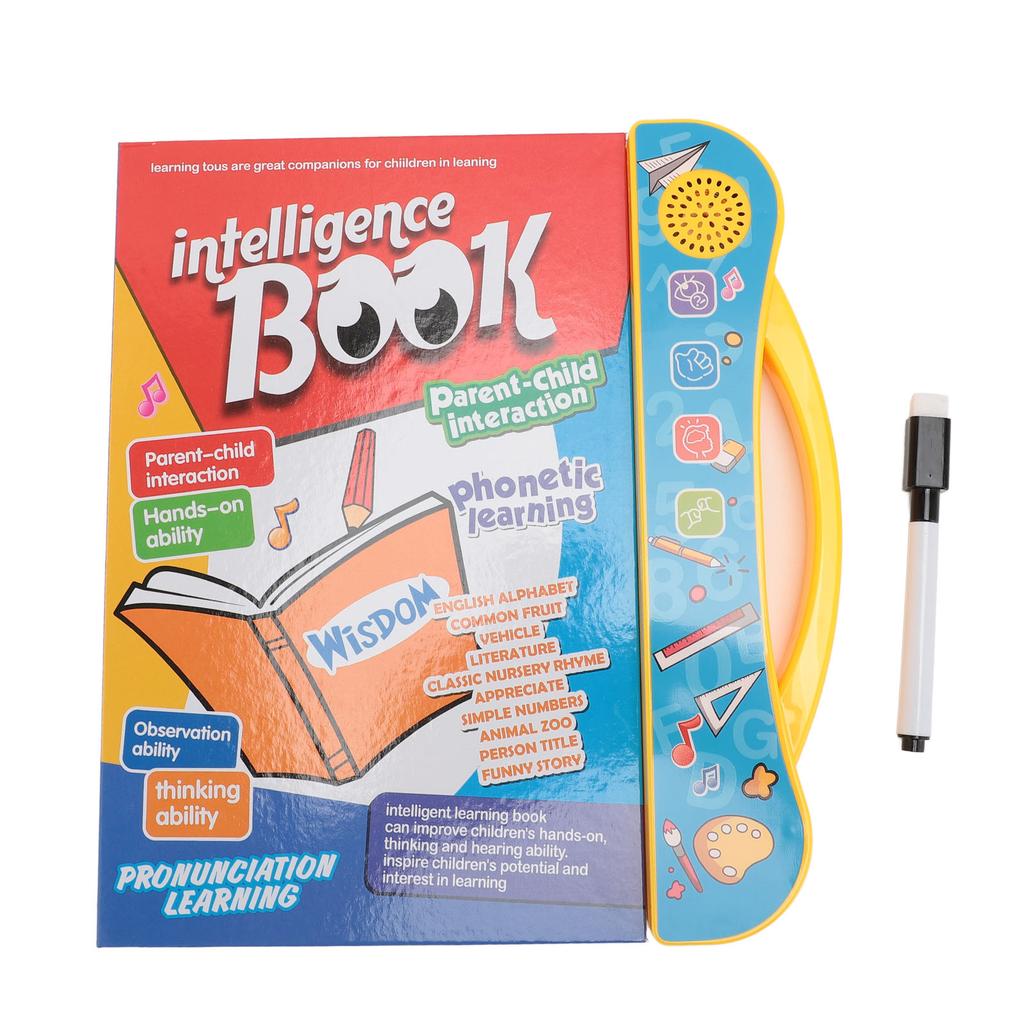 Educational Learning Toy Interactive Preschool Reading Device for Boys Girls Travel Home Gift