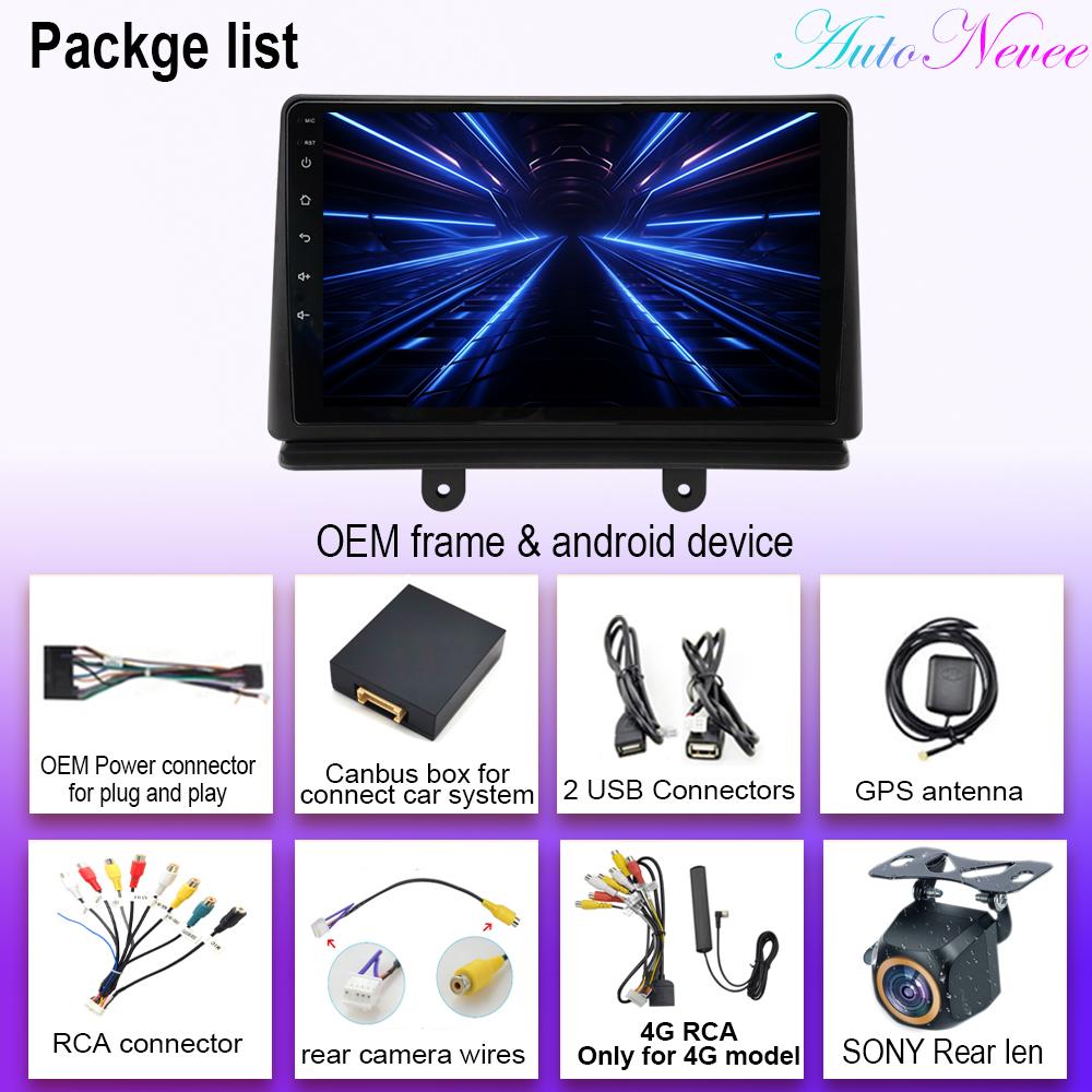 Car Android 14 For fiat doblo 2006 Android Auto Radio Stereo Multimedia Video Player GPS Navigation No 2din DVD Wireless Carplay