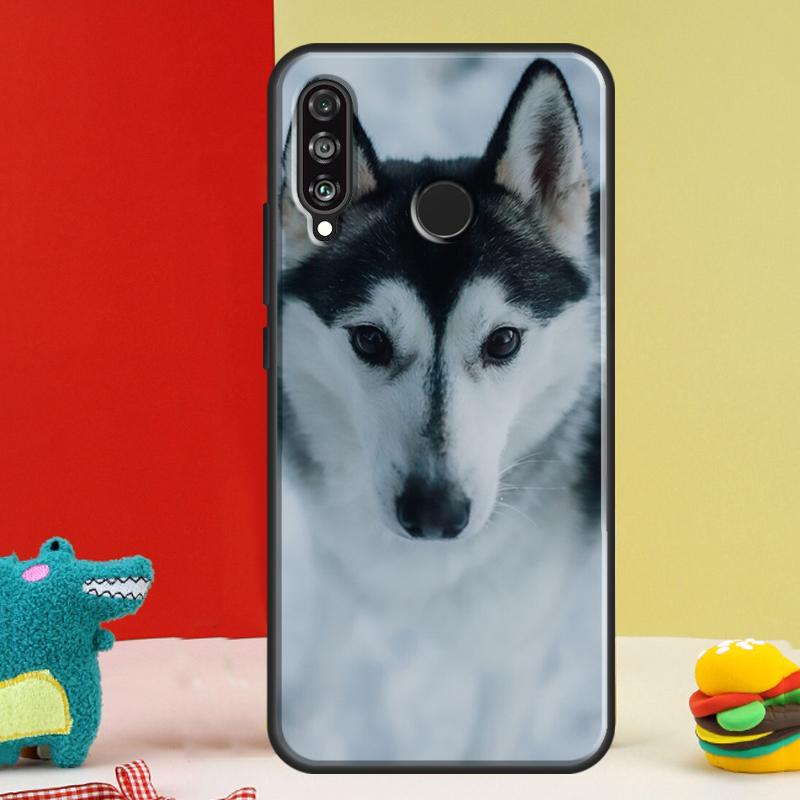 Siberian Husky Sled Dog For Huawei P30 Pro P60 P50 P20 P40 P Smart Nova 9 5T Honor Magic 5 Lite X8 X9 a 50 70 Case