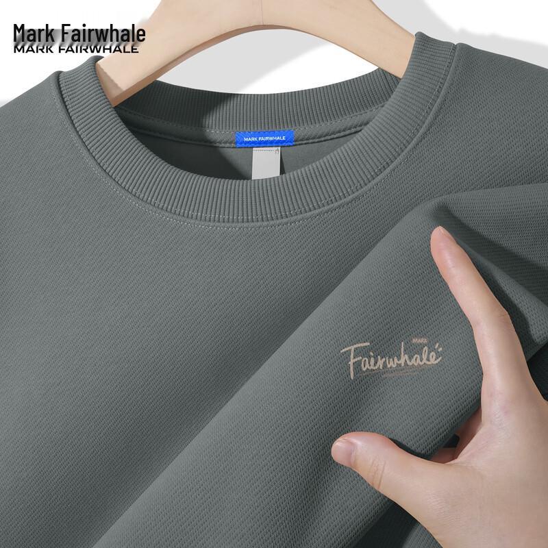 Mark Fairwhale Men's Loose Fit Round Neck Sweatshirt
