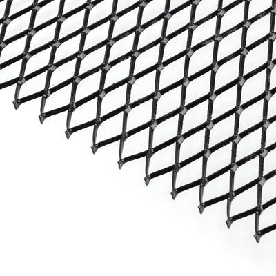 ALUMINUM ALLOY CAR GRILLE MESH BUMPER NET COOLING Sturdy BLACK 10X20MM