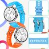 Silicone Strap For Huawei Watch GT6/GT5 41MM Official Color Lce crystal Patterned Bracelet For Huawei WatchGT4 41MM/GT5 Pro 42MM