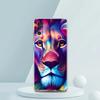 Colorful Lion Transparent Phone Case for Samsung Galaxy A16 A14 A12 A22 A24 A42 A02 A03S A06 A50 A70 A20 A30 A40 Soft Cover Bags