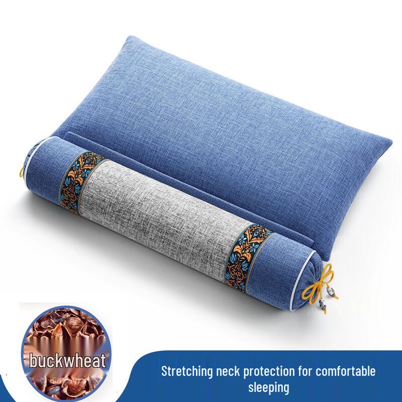 OEING Cylindrical Therapeutic Sleep Pillow