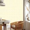 White and cream dots wallpaper, cream background for living room and bedroom 50x1000